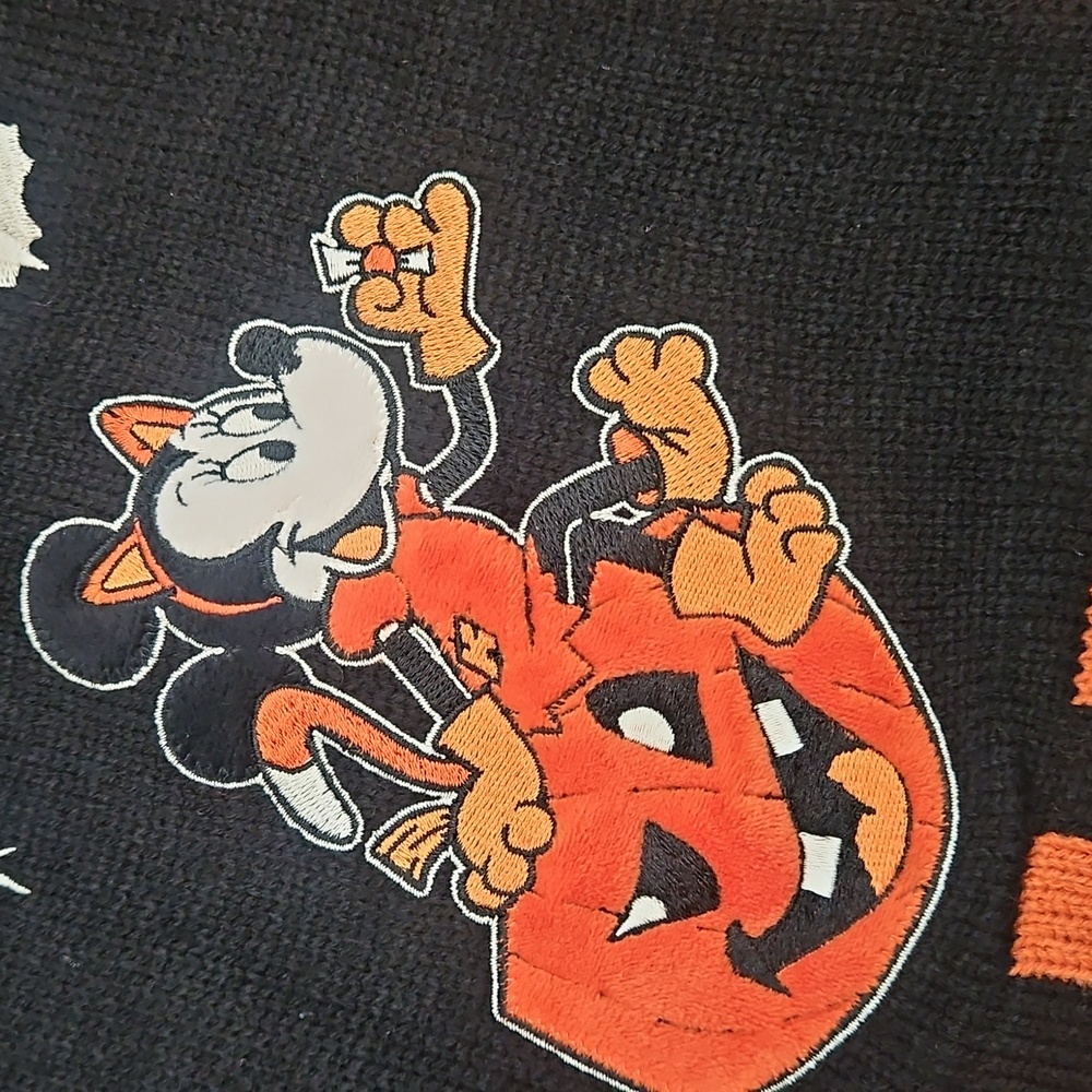 Disney Black and Orange Halloween Vest - Picture 2 of 6